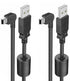 6.6Ft Charger Cable for Garmin GPS,(2 Pcs) 90 Degree Universal Mini USB Power Cable for Garmin GPS,Car Navigator Charger Adapter GPS Charger for G...