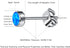Earrings for Women, Titanium Opal Earrings Stud, Non-Nickel Girls Earrings, Hypoallergenic Earrings 3mm 4mm 5mm 7mm Round Birthstone Earring Studs...