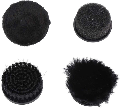 Portable Electric Shoe Polisher, Portable Handheld Rechargeable Leather Shoe Brush Kit Leather Care Tool for Bags Car Seat Maintenance...