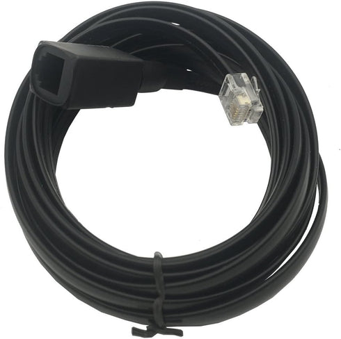 DONG 6-Pin Removable Separation Handheld Mic Extension Cable Cord for Yaesu FTM-100DR FTM-400DR FTM-400XDR 400DE 3200DR FT-7800 FT-8800 FT-1907 Ra...
