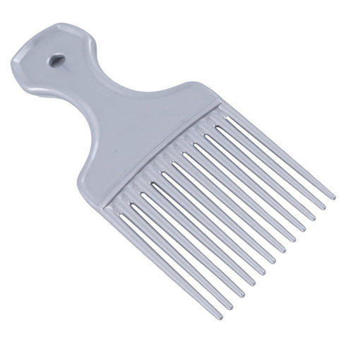 1Pc Grey Salon-Style Hair Pick and Barber Comb - Pick Comb for Curly Hair and Parting Comb Hair Care Comb for Thick Hair Quality Barber Supplies, ...