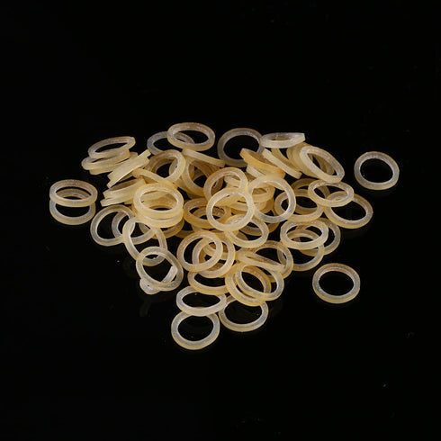 Angzhili 10 Bag Dental Orthodontic Rubber Bands Orthodontic Elastic Orthodontic Supply 3.5 Oz (1/4")...