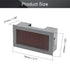 Fielect Digital AC Voltmeter Panel AC 0-300V LED Digital Volt Voltmeter Panel AC Voltmeter, 3 1/2 Digit...