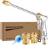 Garden Hose Nozzles,High Pressure Water Hose Nozzle Sprayer Head,360°Water Adjustment,2 Different Types of 3/4”Quick Connectors, for Watering Gard...