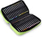 BTSKY Art Marker Carrying Case Lipstick Organizer-60 Slots Canvas Zippered Markers Storage for Touch Spectrum Noir Paint Sharpie Markers, Empty Wa...