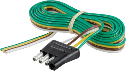 CURT 58032 Trailer-Side 4-Pin Flat Wiring Harness with 48-Inch Wires...