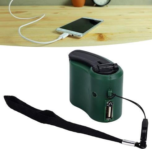 Portable Mobile Phone Charger Emergency Power Source, Hand Crank Phone Charger for Outdoor Camping Hiking Hunting Using......