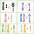 ACRNIGHEET 8PCS DIY Wristlet Keychain Kit for Adult Beginners Macrame Keychain Starter Kit with Tassels Boho Macrame Keychain Making Kit for Begin...