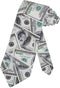 American Money Mens Tie Money Us 100 Hundred Dollar Bill Necktie,Fun Print Woven Slim Neck Ties for Men...