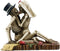 SUMMIT COLLECTION Love Never Dies Passionate Wedding Skeleton Couple Figurine, Resin Desk and Shelf Decoration...