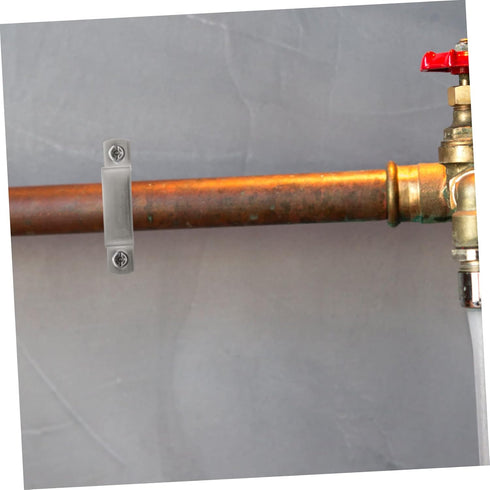 4pcs Square Tube Buckle U Clamps Square Tube Connector Square Tube Clamps Square Clamps U Clips Snap Machine U Brackets for Mounting Cable Clamp 3...