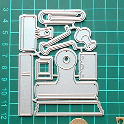 Document Clips Metal Die Cuts, Cutting Dies for Card Making Clearance, Embossing Dies for Scrapbooking, DIY Album Paper Cards Decoration...