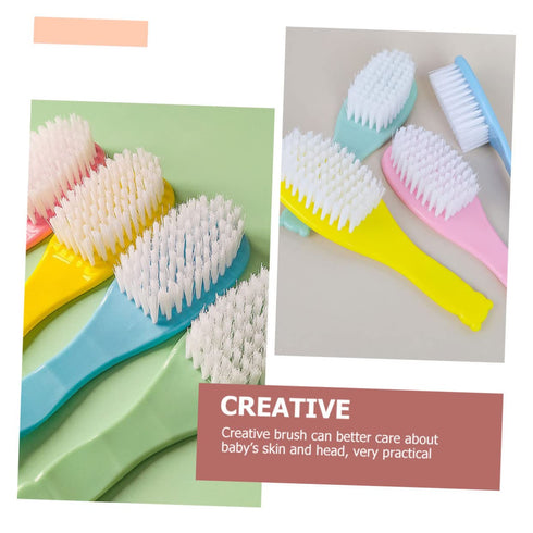 VICASKY 10pcs Small Hair Brush Plastic Baby Brush Professional Infant Brush Shampoo Brush Toddler Hair Brush Infant Comb Baby Hair Comb Convenient...