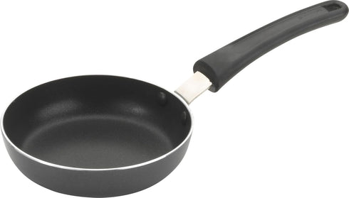 Goodcook Everyday Nonstick Aluminum 4.6" Round Mini Frying Pan, Black...