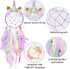 QtGirl Dream Catchers for Kids Unicorn Wall Decor for Girls Bedroom Flower Feather Wall Hanging Decoration...