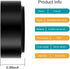 62mm Metal Standard Screw-in Standard Lens Hood Sunshade with Centre Pinch Lens Cap for Canon Nikon Sony Pentax Olympus Fuji Sumsung Leica Camera ...