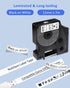Compatible with Dymo Label Maker Refills D1 45013 S0720530 Black on White 12mm 1/2 Inch x 23Ft Compatible for DYMO LabelManager Label Maker 160 28...