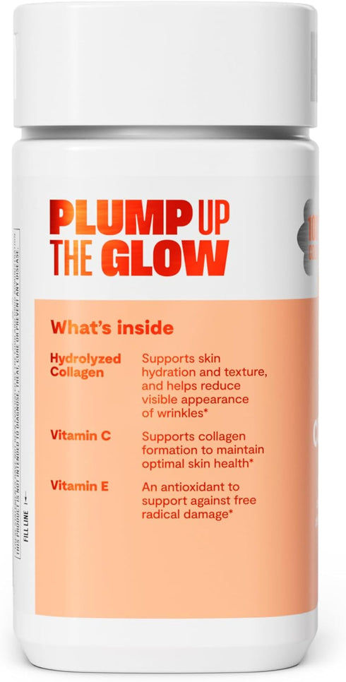 HABIT Collagen Supplement (60 Capsules) - New Look, 2000mg Collagen Peptides, Vitamin C & Vitamin E, Skin Health, Antioxidants, Non-GMO, Gluten Fr...