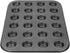 Muffin Pans, 24 Cups Nonstick Steel Cupcake Pan Muffin Baking Pan Bakeware Muffin Tin Black Cupcake Tray Mini Muffin Tins for Baking...