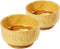 2Pcs Bamboo Bowl Sets Bamboo Bowls Kids Wooden Plates and Bowls Set Small Wooden Bowls Salsa Bowls for Party Facial Bowls...