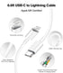 20W Dual Port Fast Charger for iPad 9th 8th 7th Generation 10.2 inch, iPad Air 3/2, iPad Mini 5, Foldable Wall Charger with 6.6ft USB-C to Lightni...