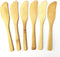 6-Piece Bamboo Utensils Bamboo Butter Knife...