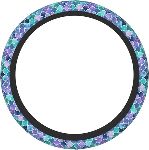 Mermaid Universal Steering Wheel Covers, Cute Car Accessories for Women Girls Car Truck...