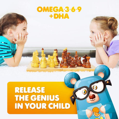 DR. MORITZ Vegan Omega 3 Gummies for Kids and Toddlers (90 Count), Omega 3 Kids Gummies for Brain and Heart Health, No Fish Oil and Gluten Free...