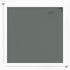 BACKDROP | Premium Interior Paint | Large Adhesive Paint Swatch | SILVER LAKE DAD - Slate Blue Gray | 12" x 12" Color Sample...