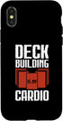 iPhone X/XS Deck Building Is My Cardio Card Player Collectible Card Game Case...