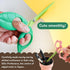 Cocone scissors in the shape of a flowerpot The scissors you won't lose Pen Stand Durable Extraordinarily sharp to cut Made in Japan. (Leaf)...