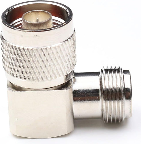 N Type Connectors N Adapters N Type Coax Connector Walkie Talkie N adapters RF coaxial Cable Adapter (N Male to Female Right Angle)...