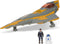 STAR WARS Micro Galaxy Squadron Anakin Skywalker's Jedi Starfighter - 5-Inch Starfighter Class Vehicle with Two 1-Inch Micro Figure Accessories...