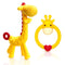 SHARE&CARE BPA Free Silicone Giraffe Baby Teether Toy with Storage Case, for 3 Months Above Infant Sore Gums Pain Relief and Baby Shower, Baby Tee...