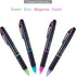 4 Pack 0.7mm 4-in-1 Multicolor Ballpoint Pen?4-Color Retractable Ballpoint Pens for Office School Supplies Students Children Gift...