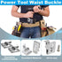 Belt Clips for Dewalt, 6pcs Stainless Drill Tool Clips Hook Kit with Screws for Dewalt N268241, Replacement Belt Hook Clip for Power Tools Impact ...
