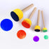 90 Pcs Round Sponges Brush Set, Round Sponge Brushes for Painting, Paint Sponges for Acrylic Painting, Painting Tools for Kids Arts and Crafts (4 ...
