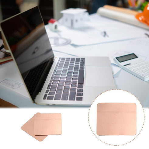 MECCANIXITY Heatsink Copper Pad Shim 20mm x 20mm x 0.3mm Thermal Conductive Heat Sink for Electronic Chip Cooling Pack of 6...