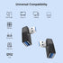 USB 3.0 Adapter 90 Degree Male to Female Coupler Connector Plug Left Angle and Right Angle...