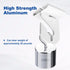 White Suspended Ceiling Hooks 10 Pairs Metal Ceiling Hanging Hook,Ceiling Grid Clips for Offices Home Plants Decorations,T-Bar Suspended Ceiling H...