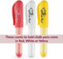 Madam Sew Chalk Fabric Marker for Sewing, Quilting & Crafting | Red |Tailors Liner Pen Creates Consistent Erasable Lines with Dosing Wheel Technol...