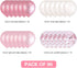 Pink and White Balloons, Pink Confetti Balloons White Balloons Total 90 pcs Latex Party Balloons for Hen Party Wedding Baby Shower Birthday Party ...