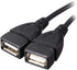 USB 2.0 Adapter, Dual USB Female Jack Y Splitter Charger Cable (2 Pack) for Laptop/Tablet/Smartphone Data Transmission/Charging...