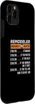 iPhone 11 Pro Funny Home Remodeler Hourly Rate For A House Renovation Crew Case...
