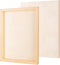2PCS Wood Panel Board, 9 x12 inch Unfinished Wood Canvas Rectangle Wooden Panel Boards for Painting, Pouring, Arts Use with Oils, Acrylics...