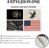 Credit Card Sticker - 4pcs Debit Card Skins America for Transportation, Key, Debit, Credit, Slim, Waterproof, Anti-Wrinkling Removable Bank credit...