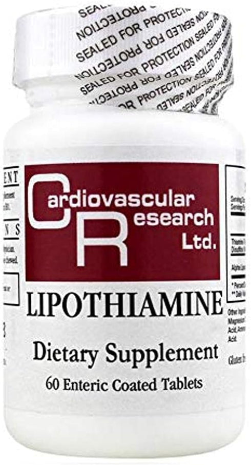 Cardiovascular Research Lipothiamine, White, 60 Count (THIAM2)...