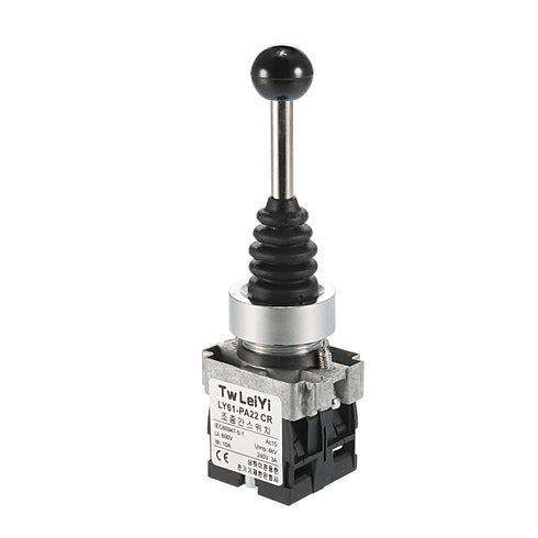 uxcell Joystick Switch Controllers 2 Position 2NO Momentary Type 150/250/600V 15/10/4A 22mm Panel Mount...
