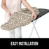 The Original GORILLA GRIP Ironing Board Cover and Pad, Silicone Coating, Thick Scorch Resistant Padding, Heavy Duty Iron Covers Standard Boards, H...