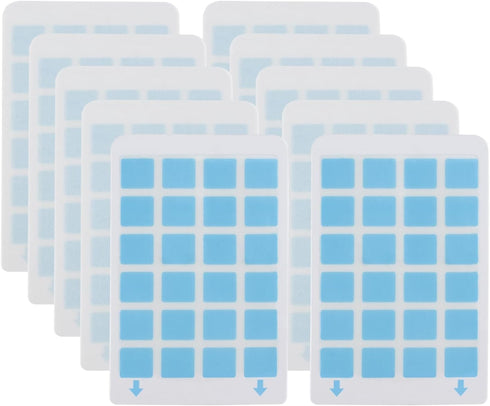 10 pack Indoor Fly Trap Refill Glue Cards, TOADWILL Plug-in Flying Insect Trap Indoor Replacement Sticky Cards...